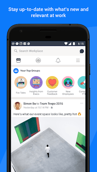 Workplace by Facebook APK screenshot 1