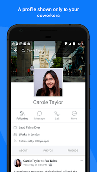 Workplace by Facebook APK screenshot 1