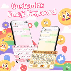 Blom: Kaomoji & Emoji Keyboard APK screenshot 1