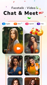 FaceTalk - Video Chat & Meet APK screenshot 1