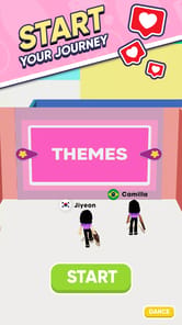 Famous Fashion - Dress Up Game APK screenshot 1