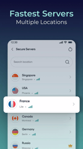Surge VPN APK screenshot 1