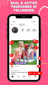 Fast Followers & Real Likes APK screenshot 1