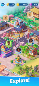 Tasty Travels: Merge Game APK screenshot 1