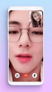 BTS Fake Video Call Prank APK screenshot 1