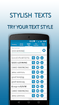 Text Generator - Fun With Stylish Emoji Words APK screenshot 1