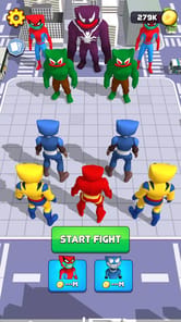 Hero Monster Color Battle APK screenshot 1