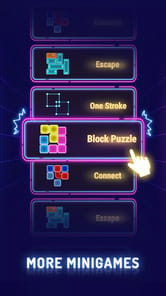 2 Player Glow Minigames APK screenshot 1
