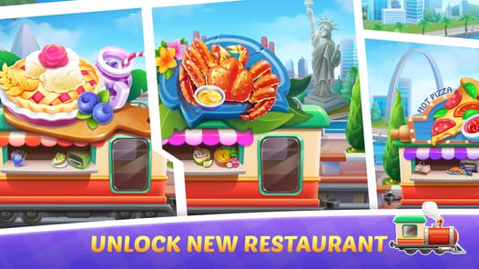 Train Chef: Cooking Fever Game APK screenshot 1