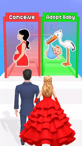 Good or Bad Mom Run: Mom Games APK screenshot 1