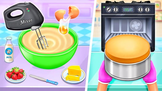 Cake Maker: Cooking Cake Games APK screenshot 1