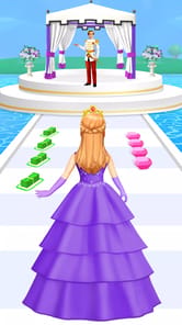 Princess Race: Wedding Games APK screenshot 1