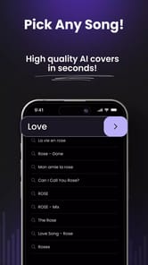 AI Cover & Songs: Music AI APK screenshot 1