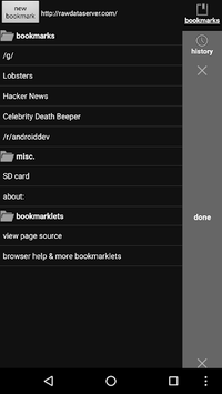 Naked Browser web browser APK screenshot 1 Naked Browser web browser APK screenshot 1