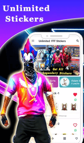 FFF FF Stickers - WAStickerApp APK screenshot 1