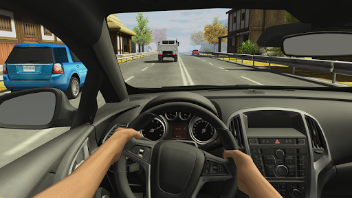 Racing in Car 2 APK screenshot 1