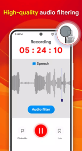 Voice Recorder & Noise Reducer APK screenshot 1