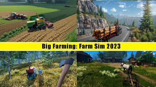 Big Farming: Farm Sim 2023 APK screenshot 1