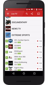 FilmOn Live TV Chromecast APK screenshot 1