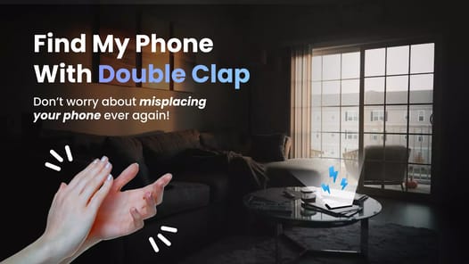Find My Phone By Clap Whistle APK screenshot 1