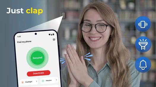 Find My Phone by Clap APK screenshot 1
