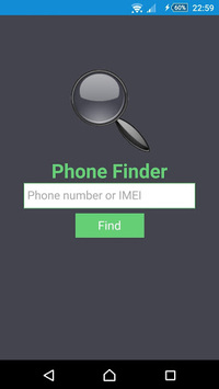 Find my phone - IMEI Tracker APK screenshot 1