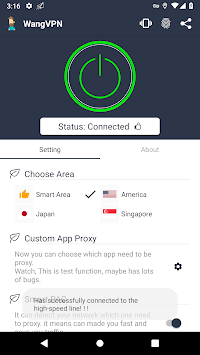 Wang VPN ❤️- Free Fast Stable Best VPN Just try it APK screenshot 1