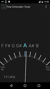 Fine Chromatic Tuner APK screenshot 1 Fine Chromatic Tuner APK screenshot 1