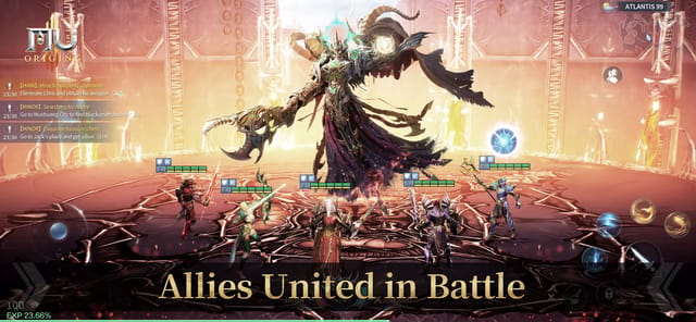 MU ORIGIN 3:Pugilist APK screenshot 1