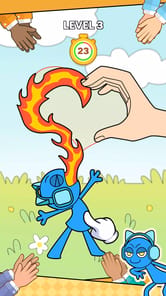 Finger Heart Launcher APK screenshot 1