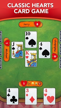 Hearts - Card Game Classic APK screenshot 1