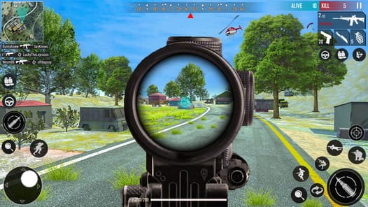 Fps Fire Battlegrounds Offline APK screenshot 1