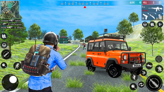 Fps Fire Battlegrounds Offline APK screenshot 1