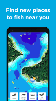 Fishbrain - local fishing map and forecast app APK screenshot 1
