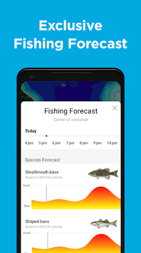 Fishbrain - local fishing map and forecast app APK screenshot 1