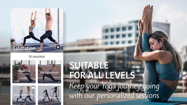 Yoga Workout by Sunsa. Yoga workout & fitness APK screenshot 1 Yoga Workout by Sunsa. Yoga workout & fitness APK screenshot 1