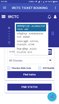 irctc booking APK screenshot 1