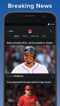 theScore: Live Sports Scores, News, Stats & Videos APK screenshot 1