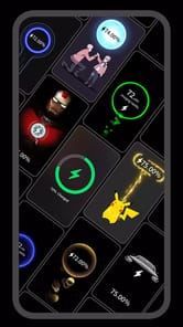 Flashing charging animation APK screenshot 1