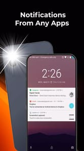 Flash Alert on Call SMS, Noti APK screenshot 1