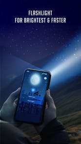 Flashlight on Call & Sms App APK screenshot 1