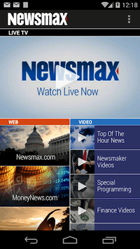 Newsmax TV & Web APK screenshot 1
