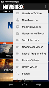 Newsmax TV & Web APK screenshot 1