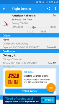 FlightAware Flight Tracker APK screenshot 1