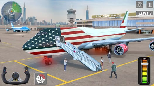 Flight Simulator Airplane Game APK screenshot 1