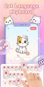 Flower Language Keyboard APK screenshot 1