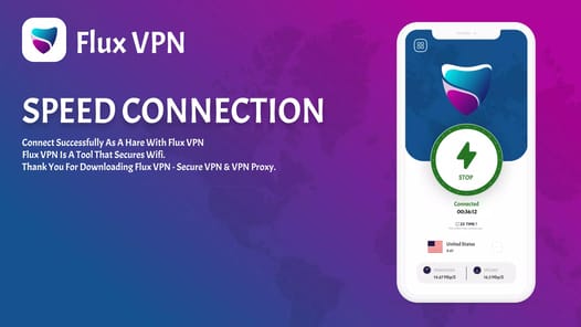 Flux VPN APK screenshot 1