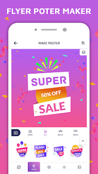 Flyer Poster Maker APK screenshot 1