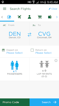 Frontier Airlines APK screenshot 1