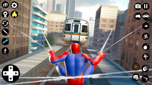 Flying Spider - Hero Man Games APK screenshot 1